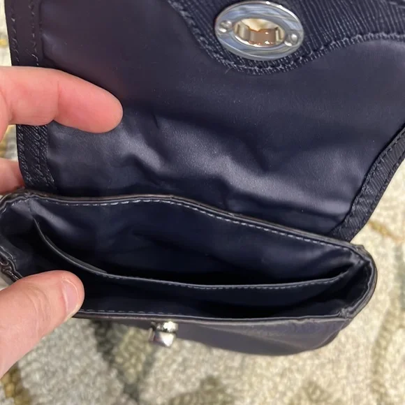 💕 Coach NWT $128 slate mini crossbody bag 💕 - Picture 10 of 12